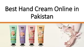 Best Hand Cream Online in Pakistan