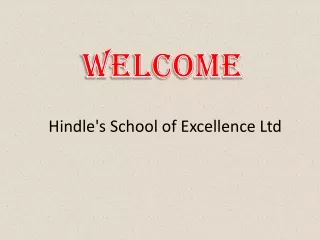 welcome
