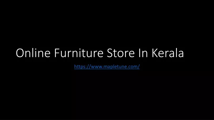 online furniture store in kerala