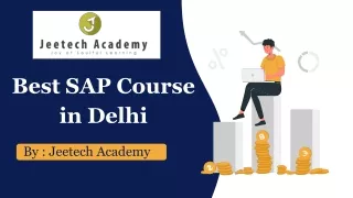 best sap course in delhi