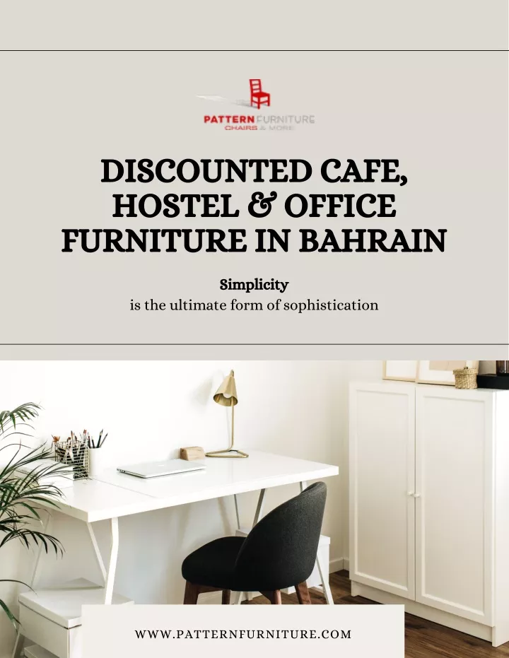 discounted cafe hostel office furniture in bahrain