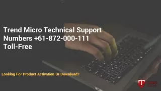 trend mic r o technical support numbers 61 872 000 111 toll free
