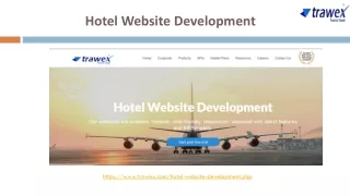 hotel website development