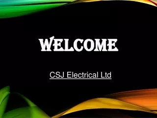 welcome