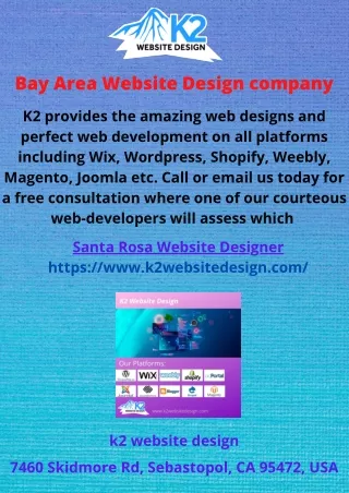 bay area website design company