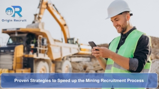 proven strategies to speed up the mining