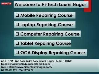 Learn Computer hardware repairing course in Delhi