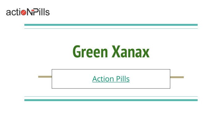 green xanax