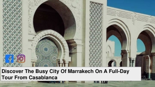 Discover The Busy City Of Marrakech On A Full-Day Tour From Casablanca