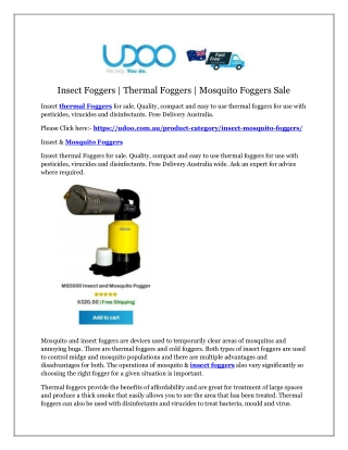 insect foggers thermal foggers mosquito foggers
