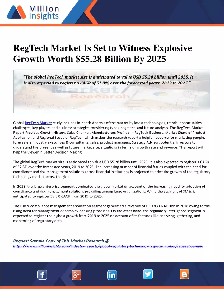 regtech market is set to witness explosive growth