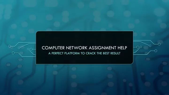 computer network assignment help