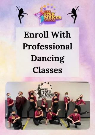 Professional Dancing Classes With Star Maker School