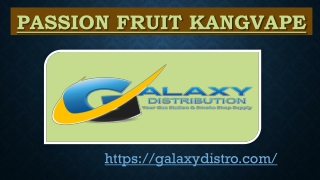Passion Fruit Kangvape