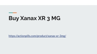 XANAX