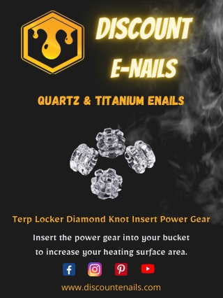 Terp Locker Diamond Knot Insert Power Gear