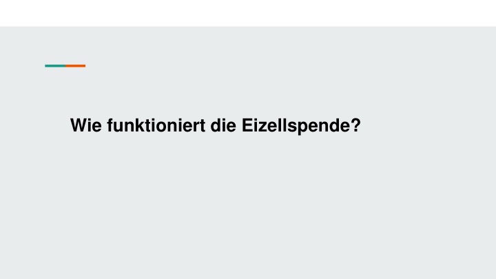 wie funktioniert die eizellspende