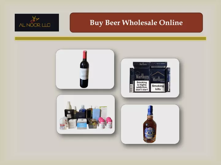 buy beer wholesale online