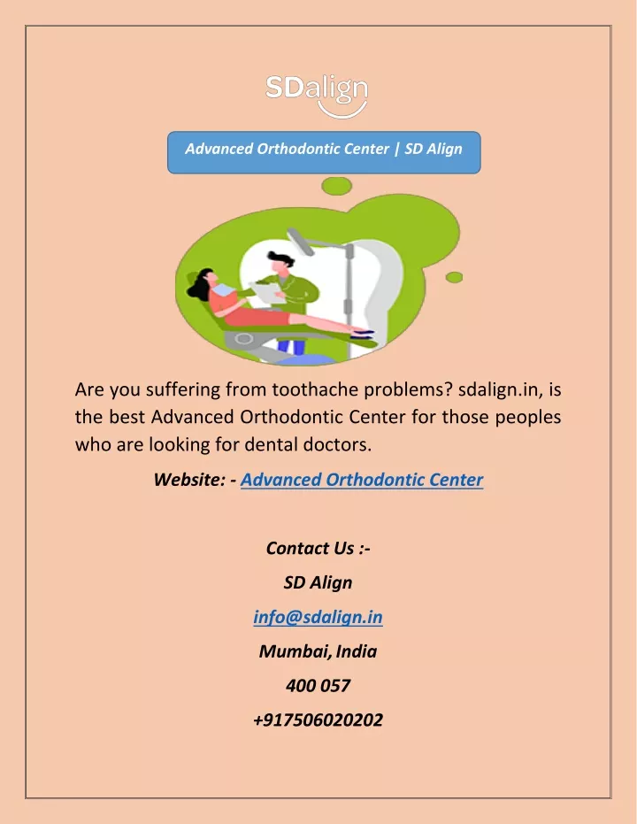 advanced orthodontic center sd align