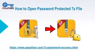 Open Password Protected 7z file