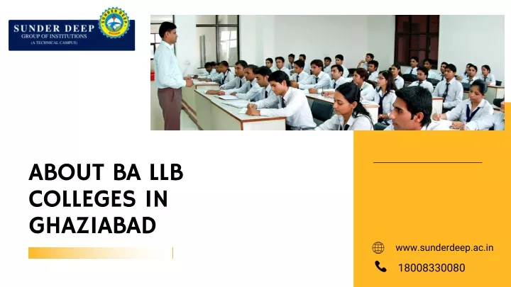 about ba llb colleges in ghaziabad