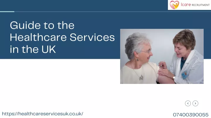 guide to the healthcare services in the uk
