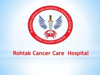 Best Hospital For Colon Cancer - Rohtak Cancer Care