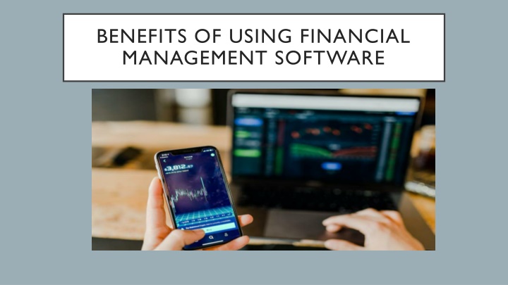 benefits of using financial management software