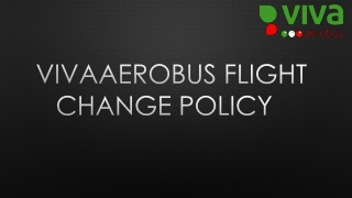 Updates on VivaAerobus Flight Change Policy