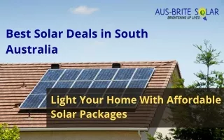 Light Your Home With Affordable Solar Packages