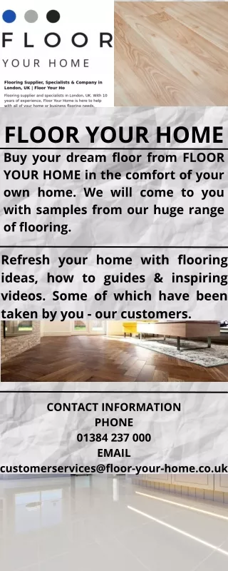 There Are Several Underlying Benefits Of Hiring Flooring Company London