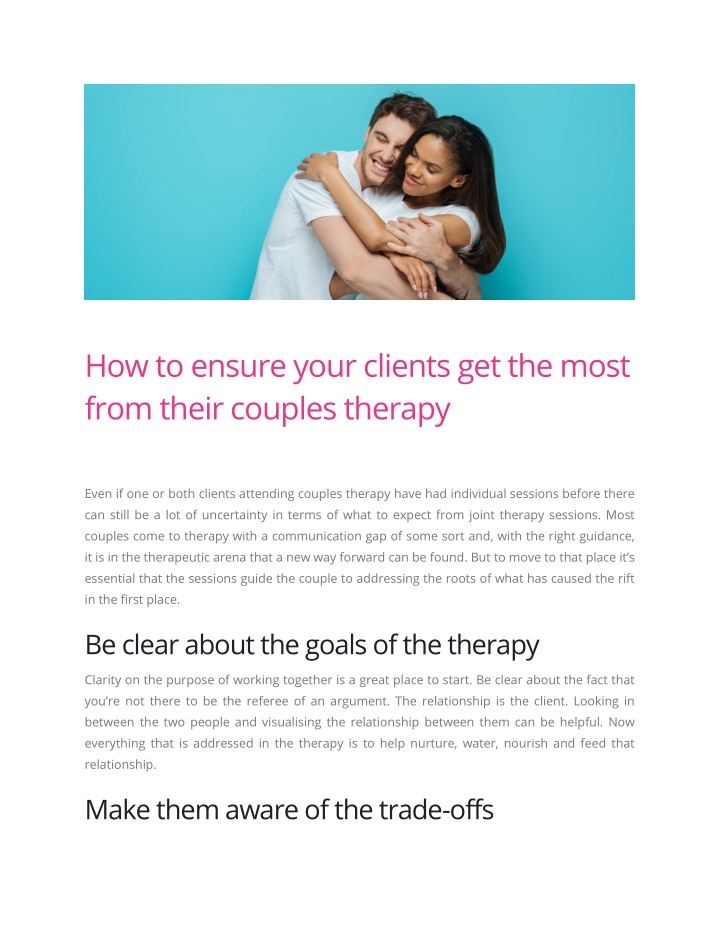 how to ensure your clients get the most from