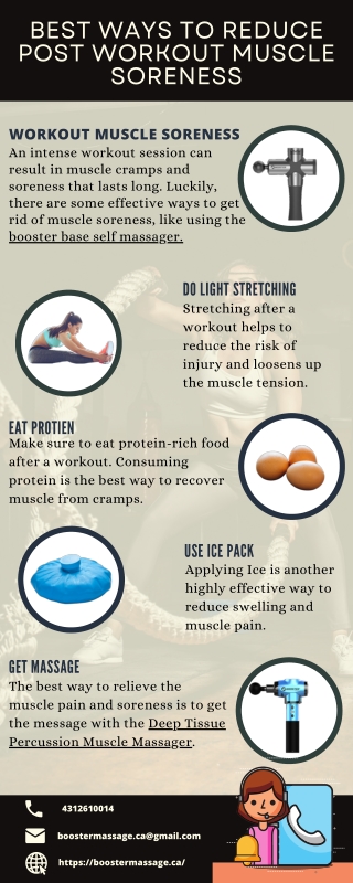 Best Ways To Reduce Post Workout Muscle Soreness