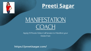 Mindset & Manifestation Coach | Preeti Sagar | Specific Person