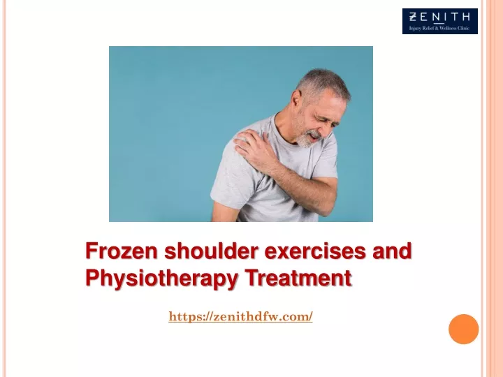 PPT - Frozen shoulder exercises and Physiotherapy Treatment PowerPoint ...