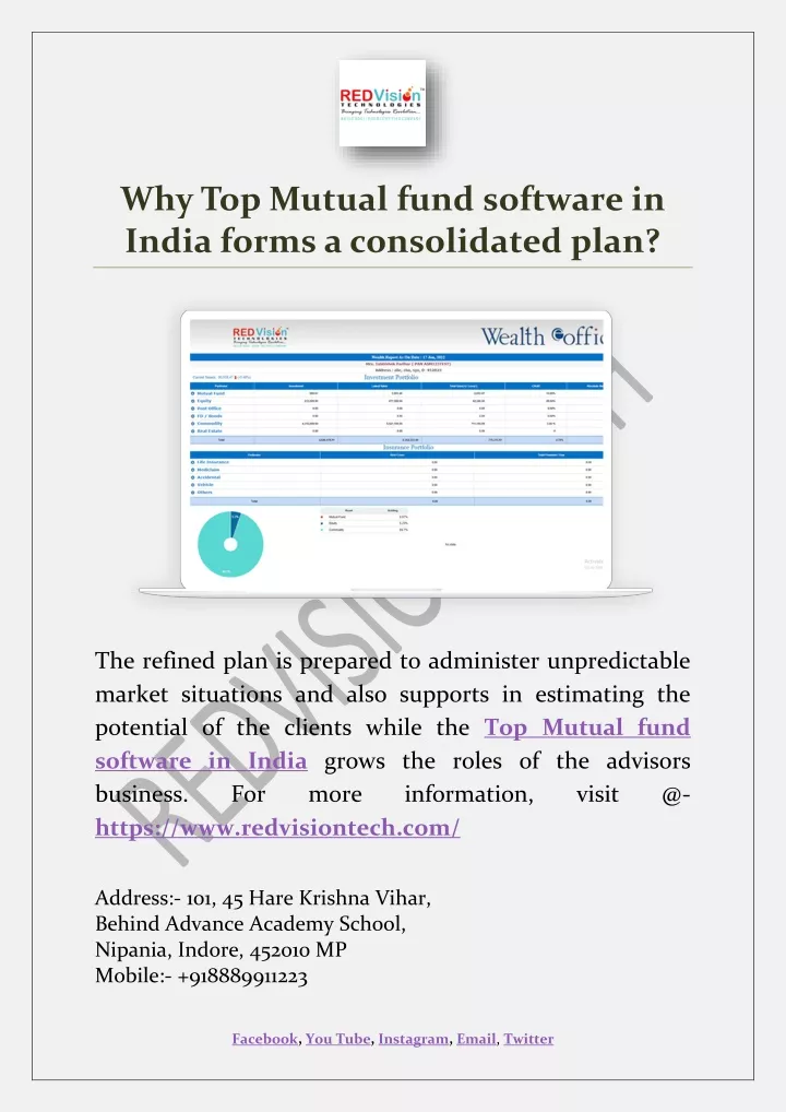 why top mutual fund software in india forms