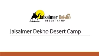 Desert Safari Jaisalmer