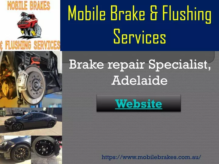 mobile brake flushing services