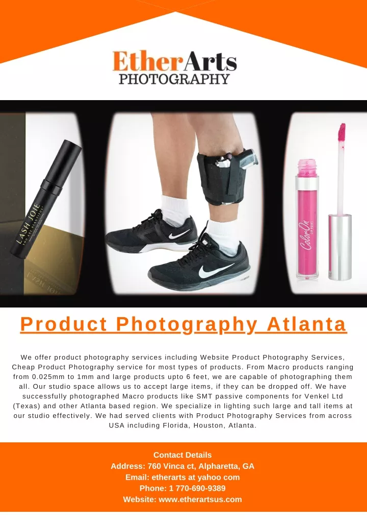 product photography atlanta