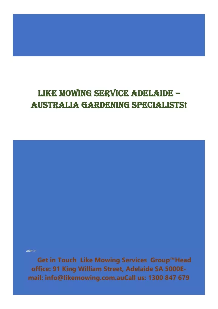 like mowing service adelaide like mowing service