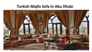 turkish majlis sofa in abu dhabi
