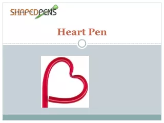 heart pen