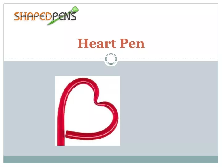 heart pen