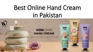 Best Online Hand Cream in Pakistan