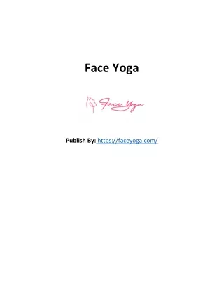 face yoga