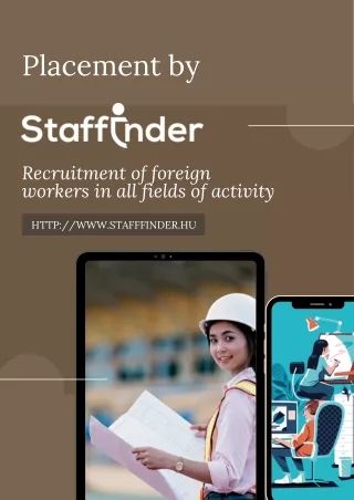 Recruitment of foreign workers in all fields of activity - Staffinder