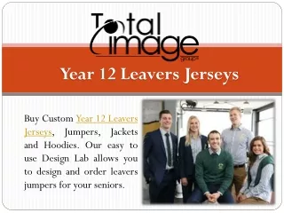 Year 12 Leavers Jerseys
