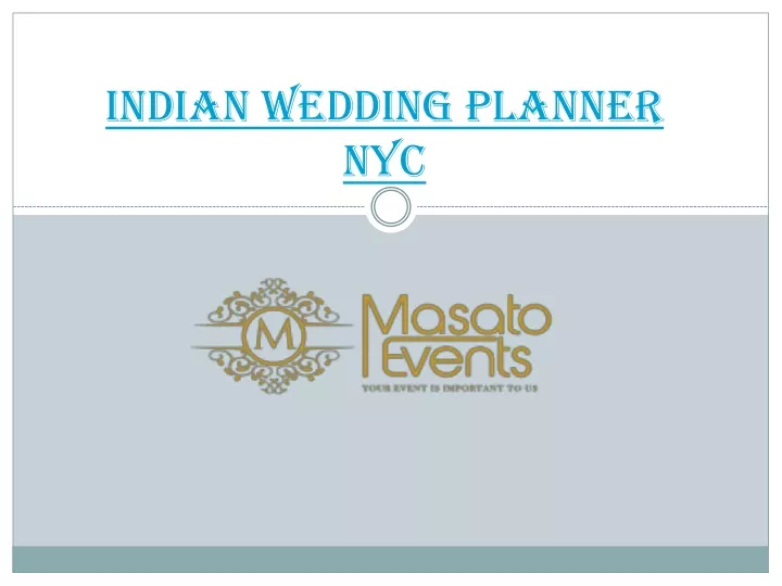 indian wedding planner nyc