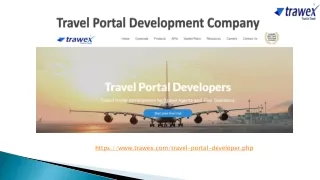 travel portal development company