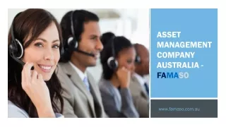 Asset Management Company Australia - Famaso